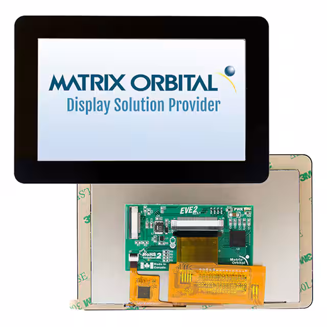 EVE2-43G-BLM-TPC Matrix Orbital  Modules d'affichage - LCD OLED Graphic